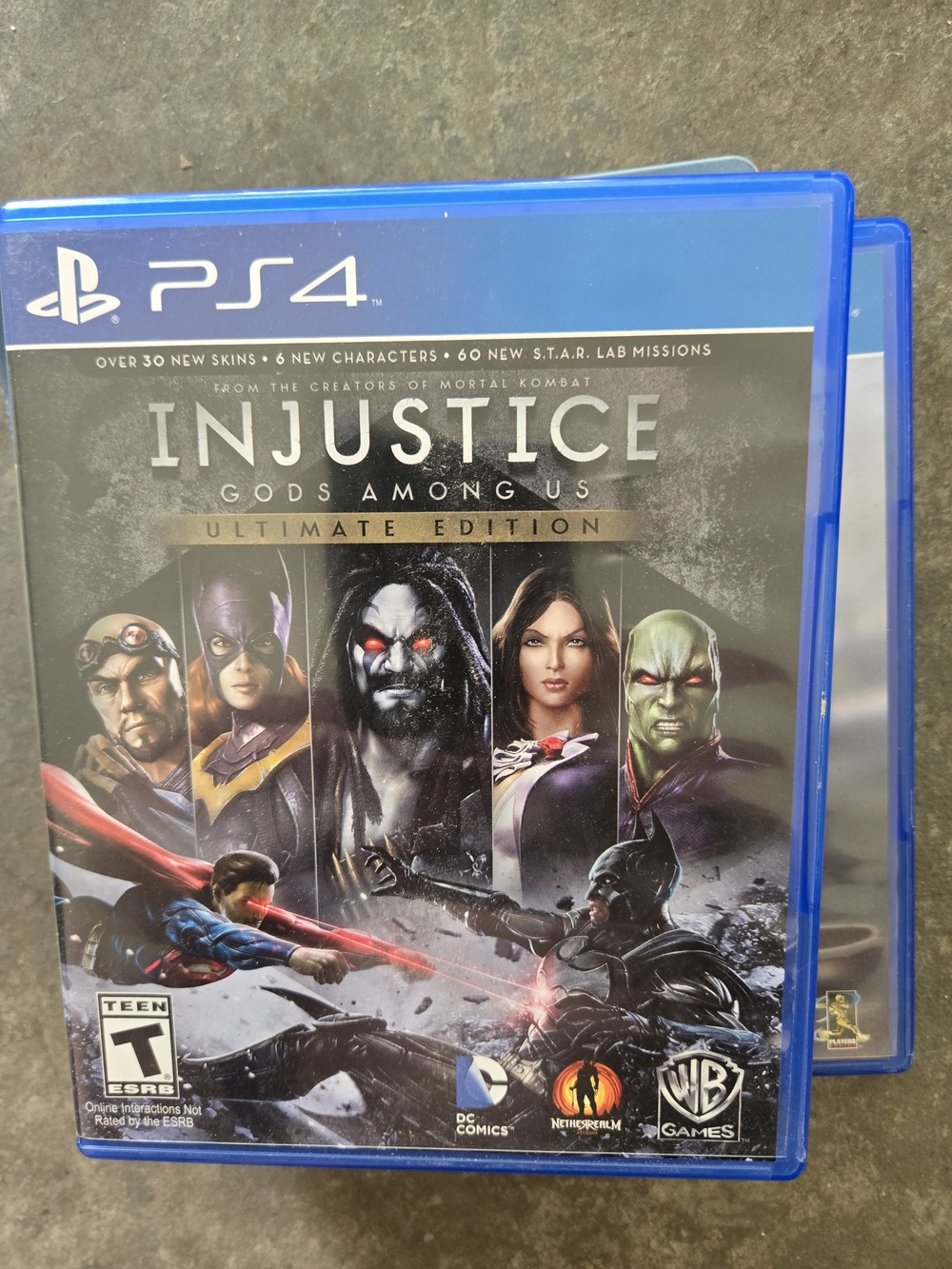 Sony PS4 Injustice: Gods Among Us Ultimate Edition - Blue Case